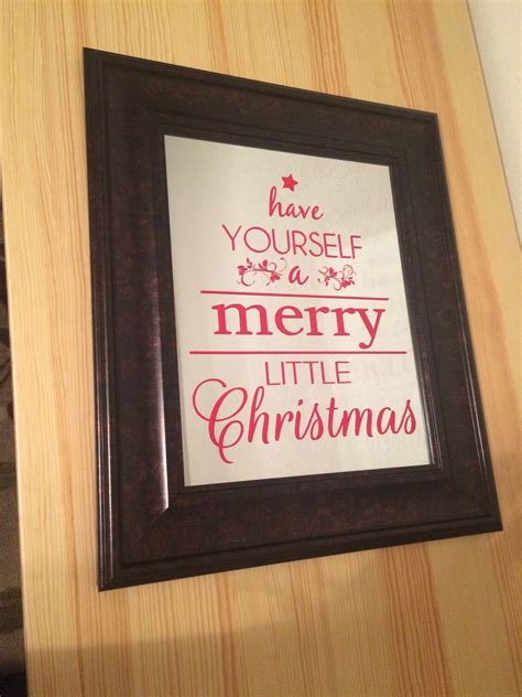 have yourself a merry little christmas mirror